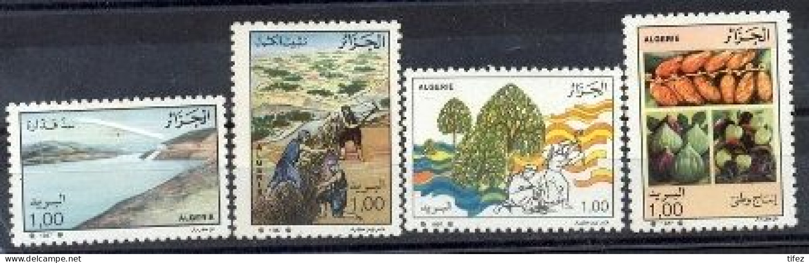 Année 1987-N°909/912 Neuf**MNH : Agriculture - Algerije (1962-...)