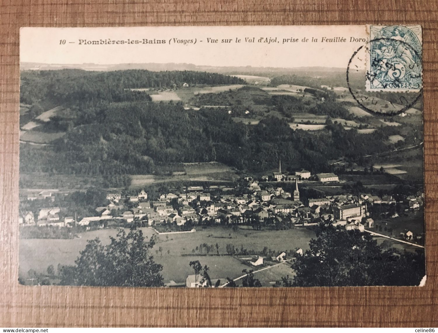  Plombières Les Bains Vue Sur Le Val D'Ajol  - Plombieres Les Bains