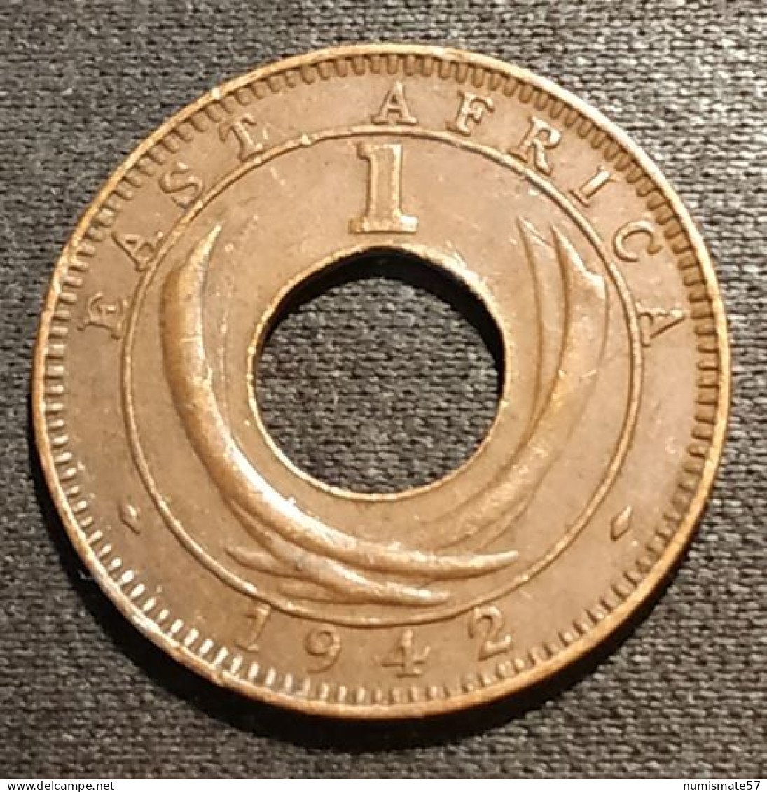 AFRIQUE DE L'EST - EAST AFRICA - 1 CENT 1942 - George VI - KM 29 - British Colony