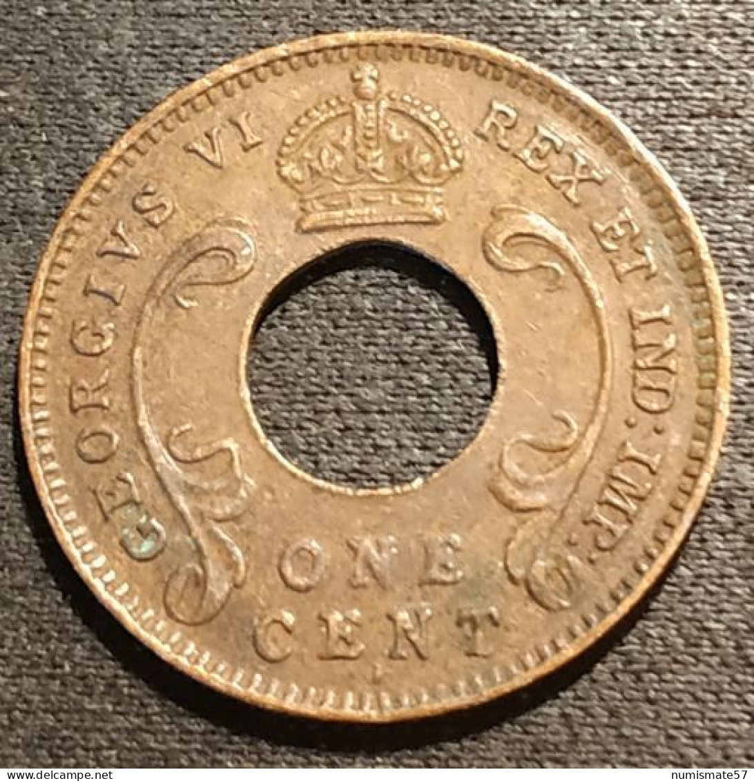 AFRIQUE DE L'EST - EAST AFRICA - 1 CENT 1942 - George VI - KM 29 - Colonie Britannique