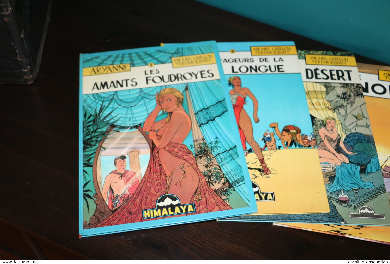 Bd érotique - Aryanne Collection Complète - 9 Bd EO Michel Guillou - Paquete De Libros