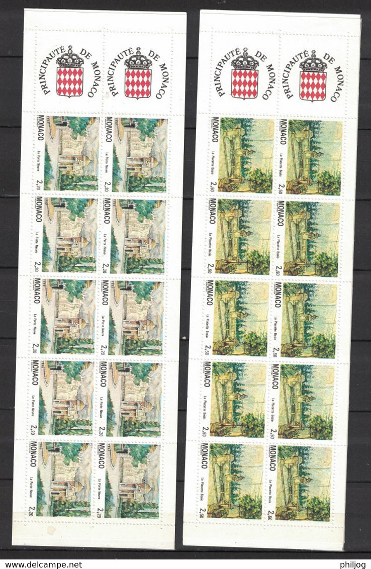 Monaco - Année 1992 Complète - Neuve SANS Charnière - 44 Timbres Du 1810 à 1853 + Préo, 1 BF,  2 Carnets - MNH Year 1992 - Annate Complete