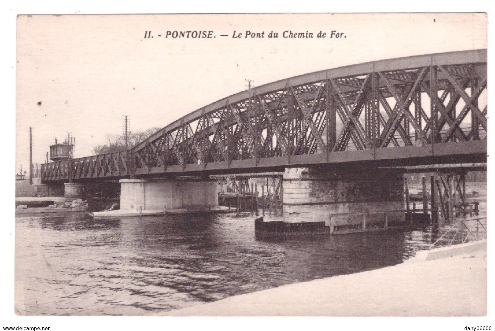 PONTOISE - Le Pont Du Chemin De Fer  - Pontoise