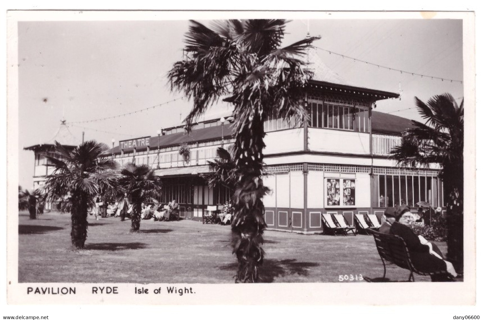 ISLE DE WIGHT - PAVILLON RYDE  (carte Photo Animée) - Andere & Zonder Classificatie