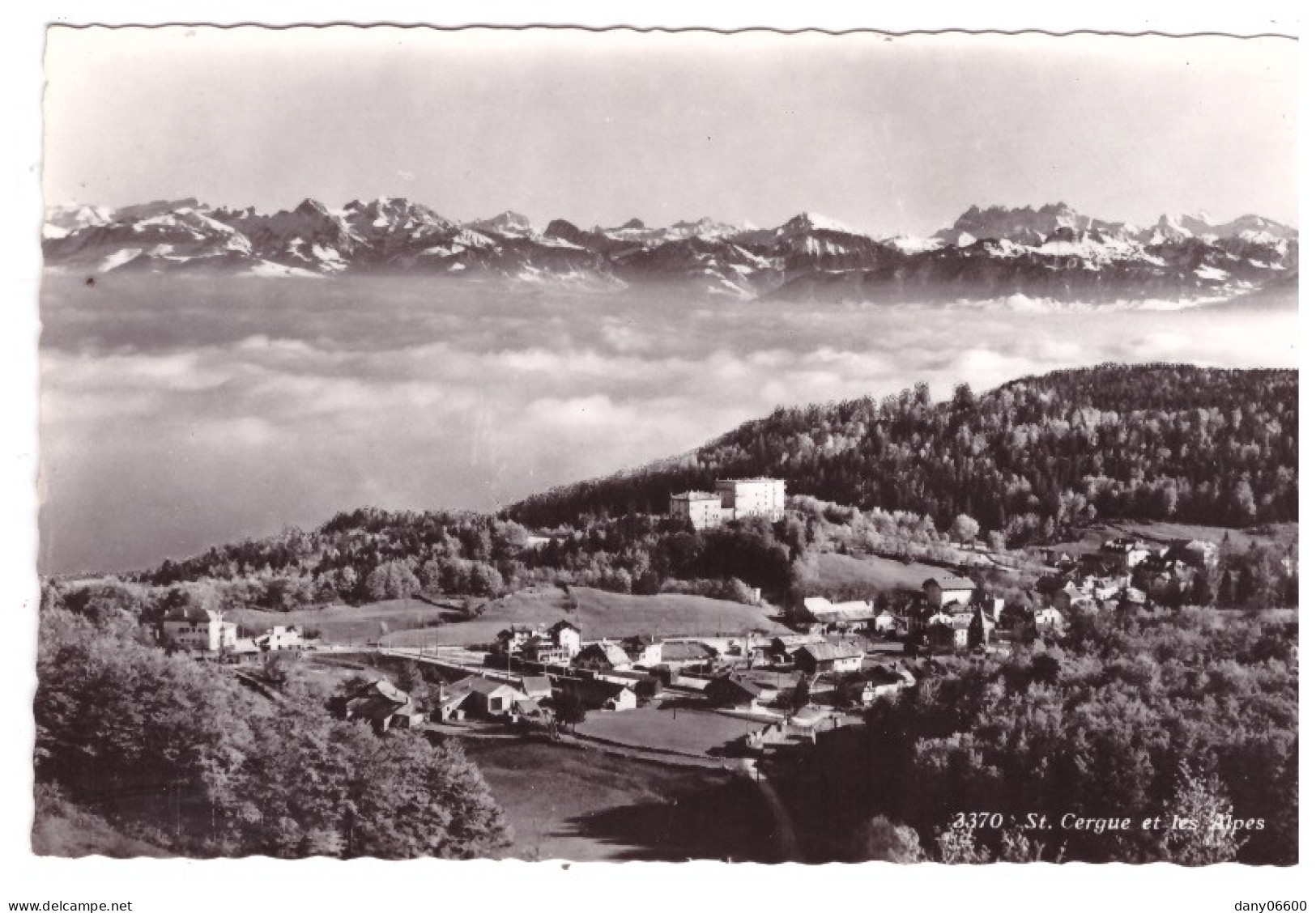 SUISSE - ST CERGUE  (carte Photo) - Andere & Zonder Classificatie