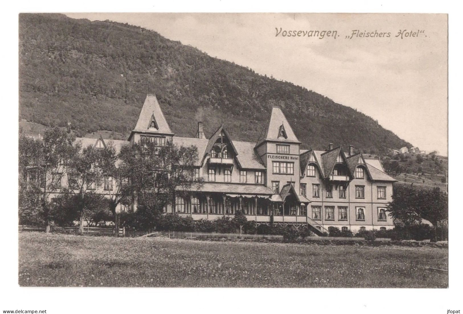 NORVEGE - Vossevangen "Fleischers Hotel" - Noorwegen