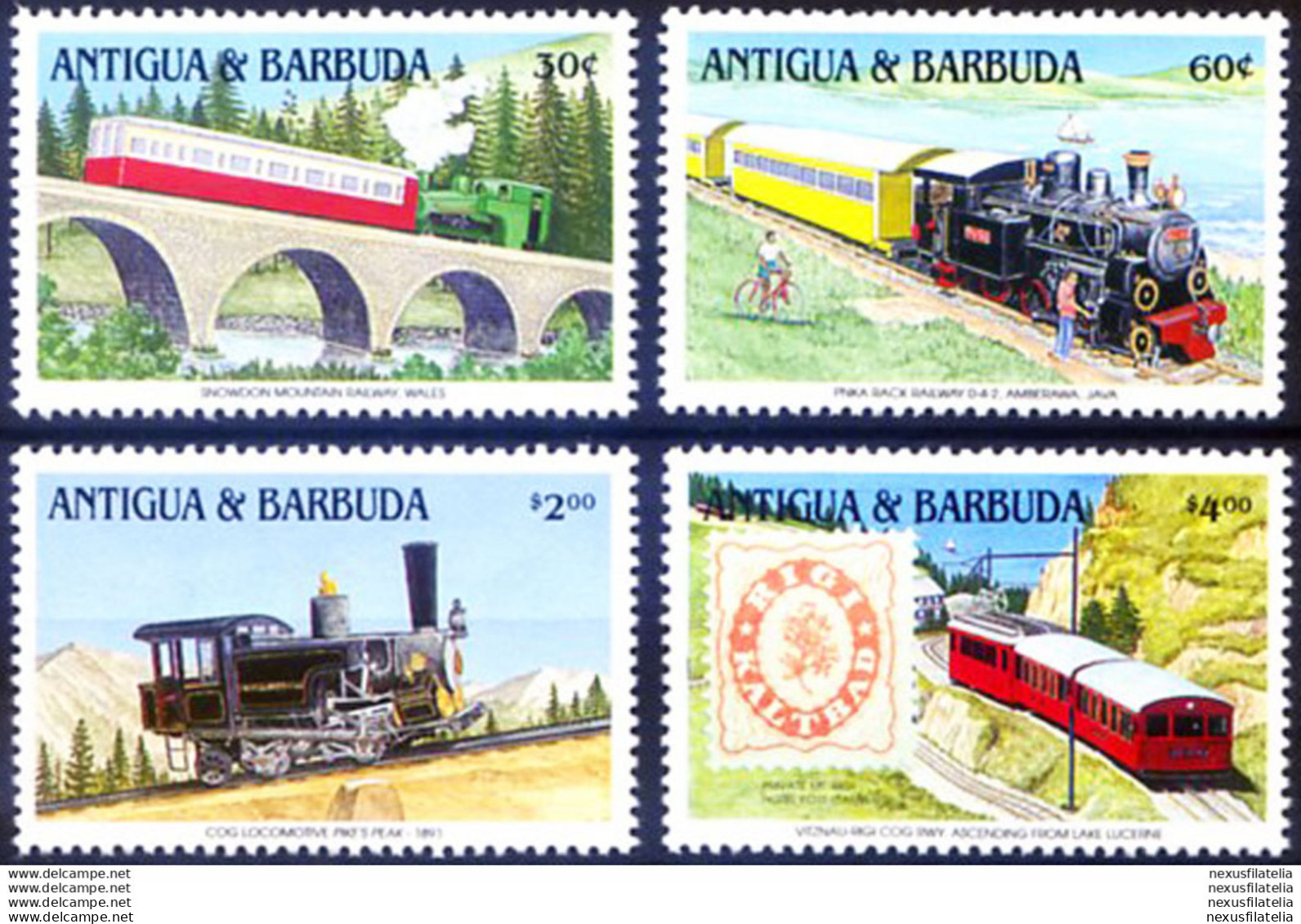 Treni 1991. - Antigua And Barbuda (1981-...)