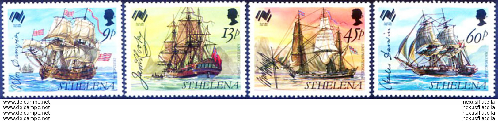 Velieri 1988. - Isla Sta Helena
