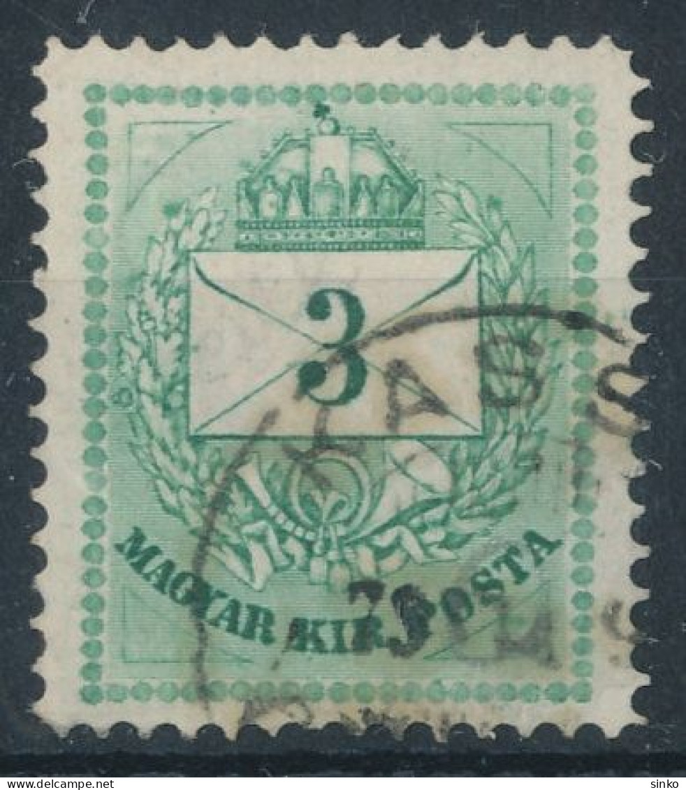 1874. Colour Number Krajcar 3kr Stamp - ...-1867 Vorphilatelie