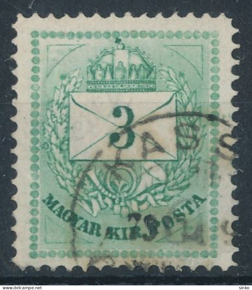 1874. Colour Number Krajcar 3kr Stamp - ...-1867 Prefilatelia