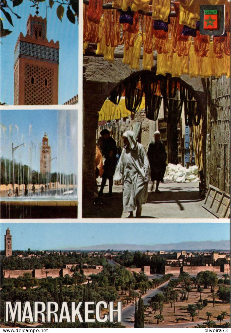 MAROC - MARRAKECH - Mezquita De Tumbas Saadinnes - Marrakech