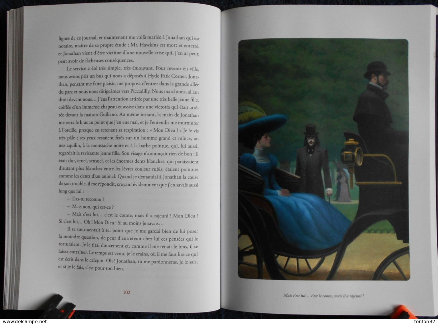 Bram Stoker - DRACULA - " Illustres Classiques " l'école des loisirs - ( 2020 ) .