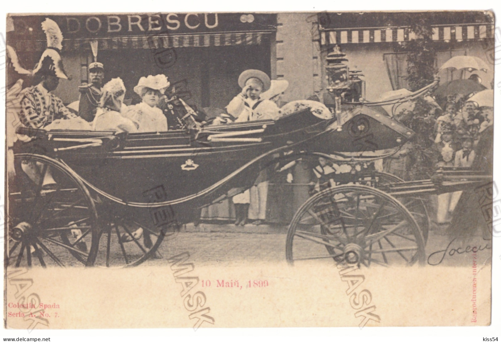 RO 69 - 21455 Queen MARY, Maria, Prince CAROL, Romania - Old Postcard - Unused - Romania