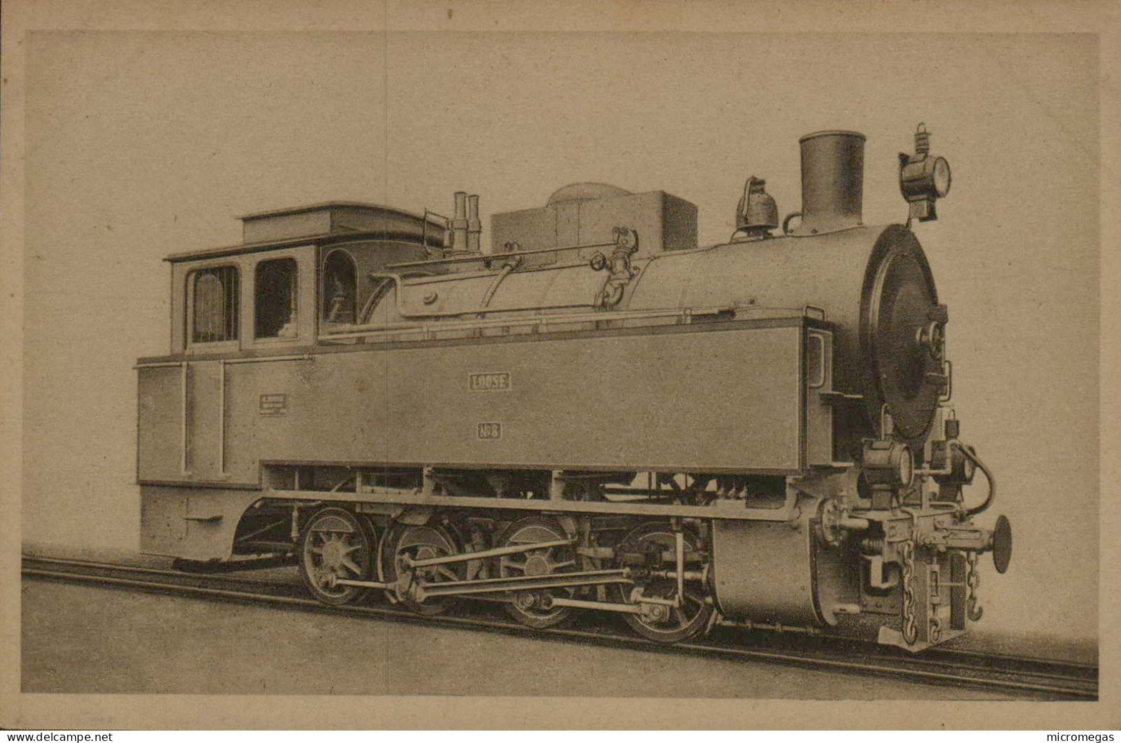 Neukonstruktionen Aus Dem 11. Lokomotivtausend Von A. Borsig-Berlin-Tegel - D Tenderlokomotive Für 1000 Mm Spurweite - Trenes