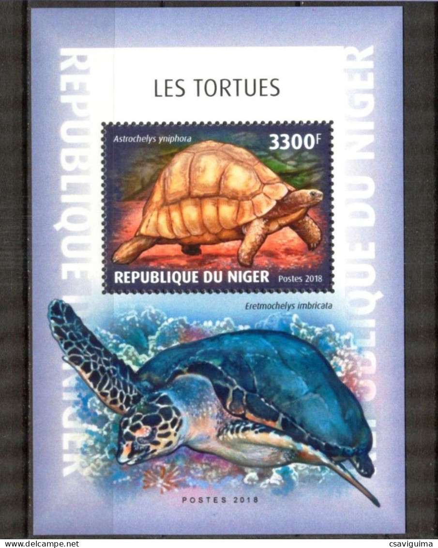 Niger - 2018 - Reptiles: Turtles - Yv Bf 962 - Tortues