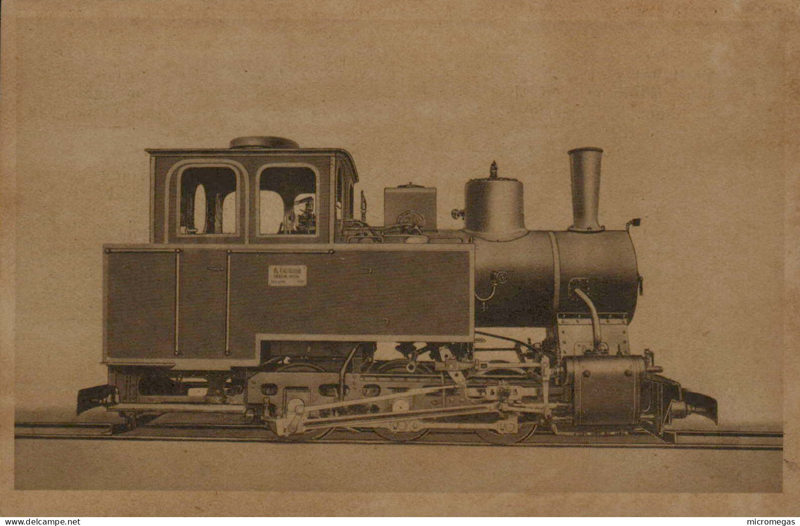 Neukonstruktionen Aus Dem 11. Lokomotivtausend Von A. Borsig-Berlin-Tegel - C  Tenderlokomotive Für 600 Mm Spurweite - Trenes