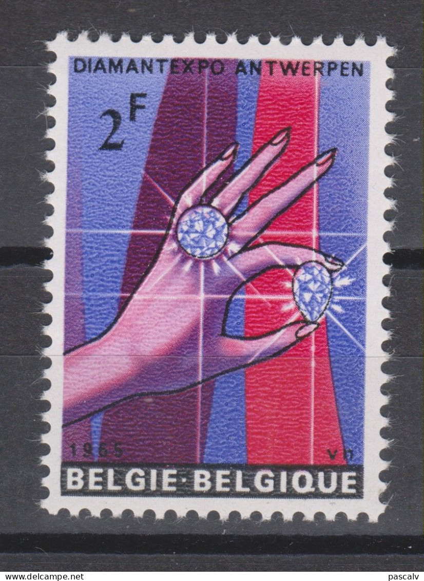 COB 1314 CV1 ** Neuf Sansd Charnière Sans Trema Sur Le Dernier E De Belgie - 1961-1990