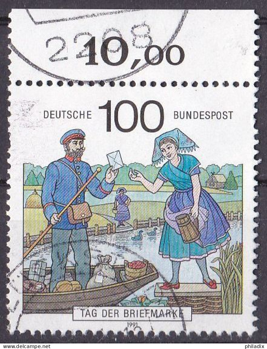 # (1570) BRD 1991 Tag Der Briefmarke O/used OBERRAND (A5-7) - Used Stamps