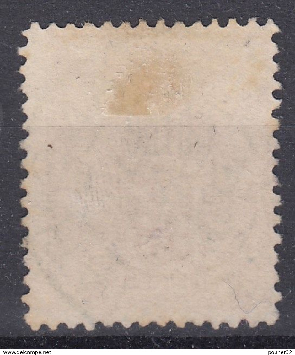 TIMBRE CHINE TYPE SAGE 50c ROSE TYPE II SURCHARGE N° 12 OBLITERATION SHANG-HAI - Usados