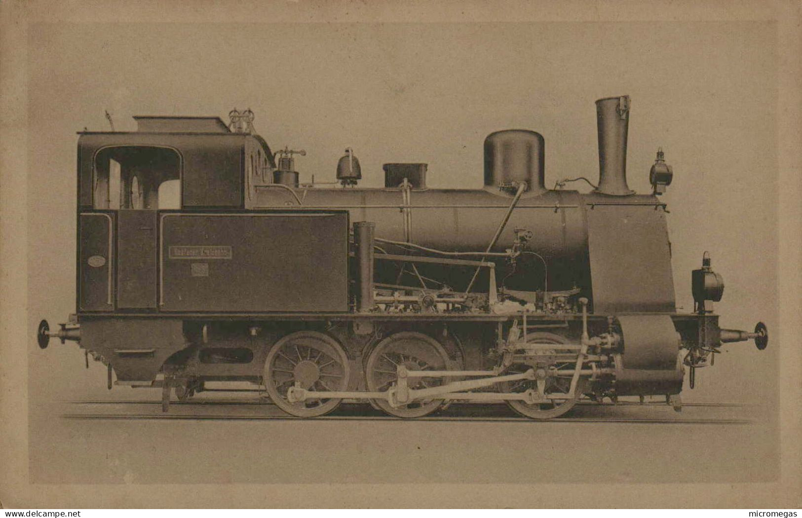 Linke-Hofmann Werke, Breslau - Locomotora Tender Para Via Segundaria é Industrial - Treni