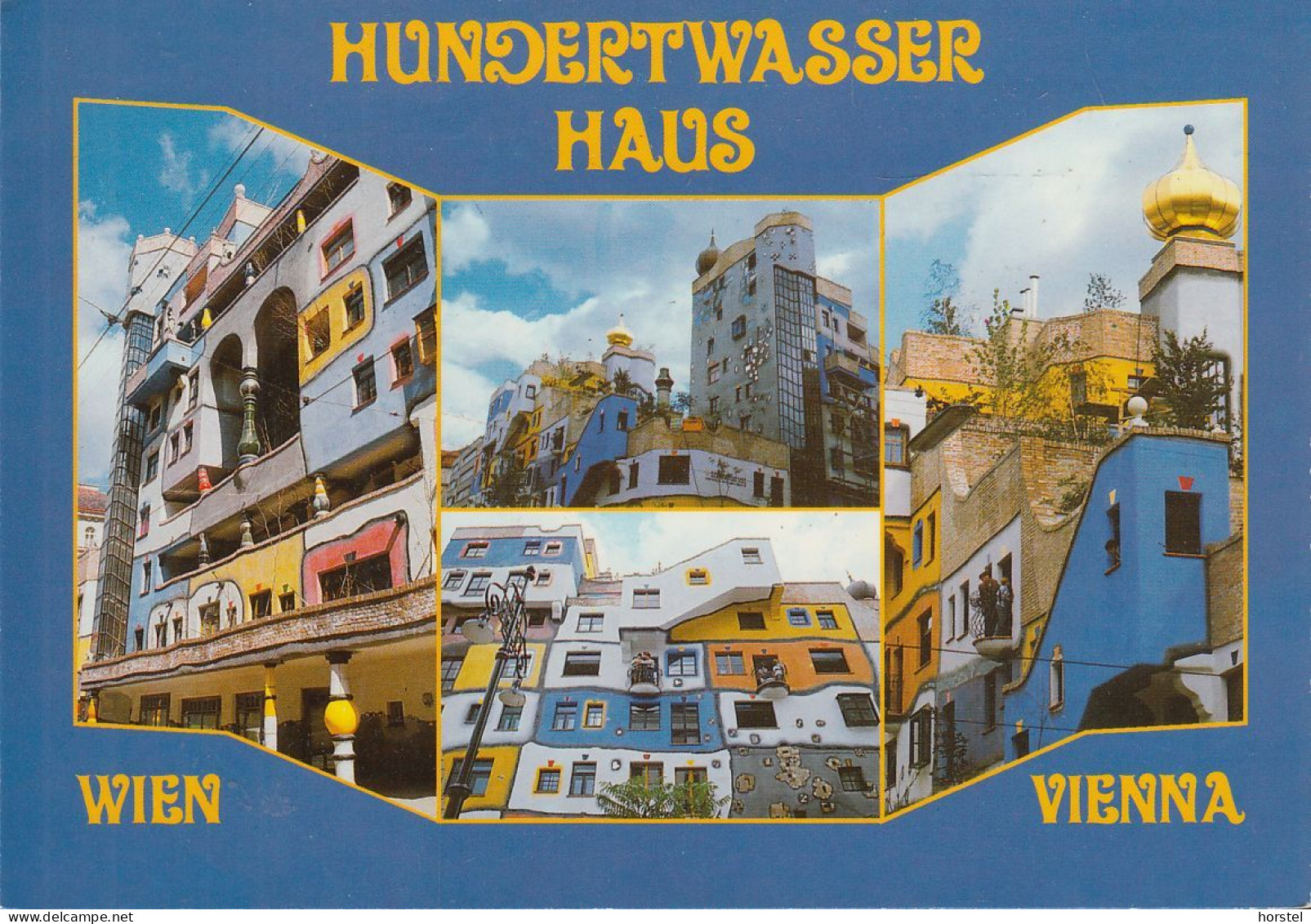 Austria - 1010 Wien - Hundertwasser-Haus - Löwengasse - Ansichten - Wien Mitte