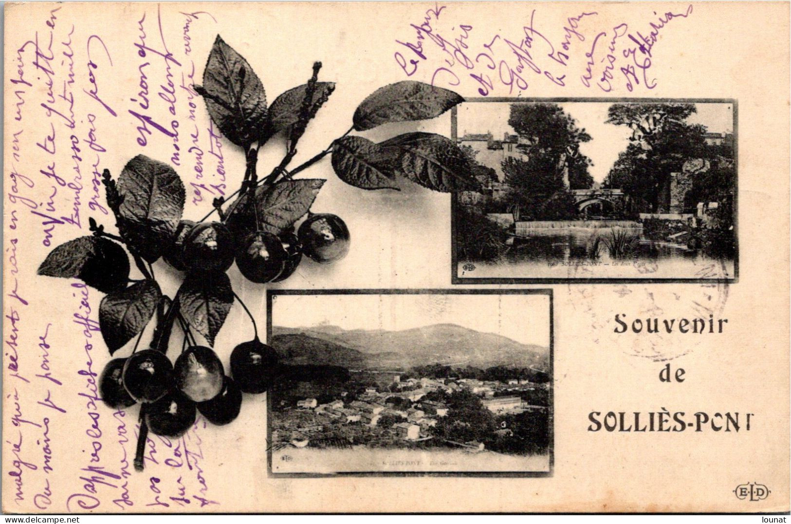 83 SOLLIES Pont - Souvenir - Sollies Pont