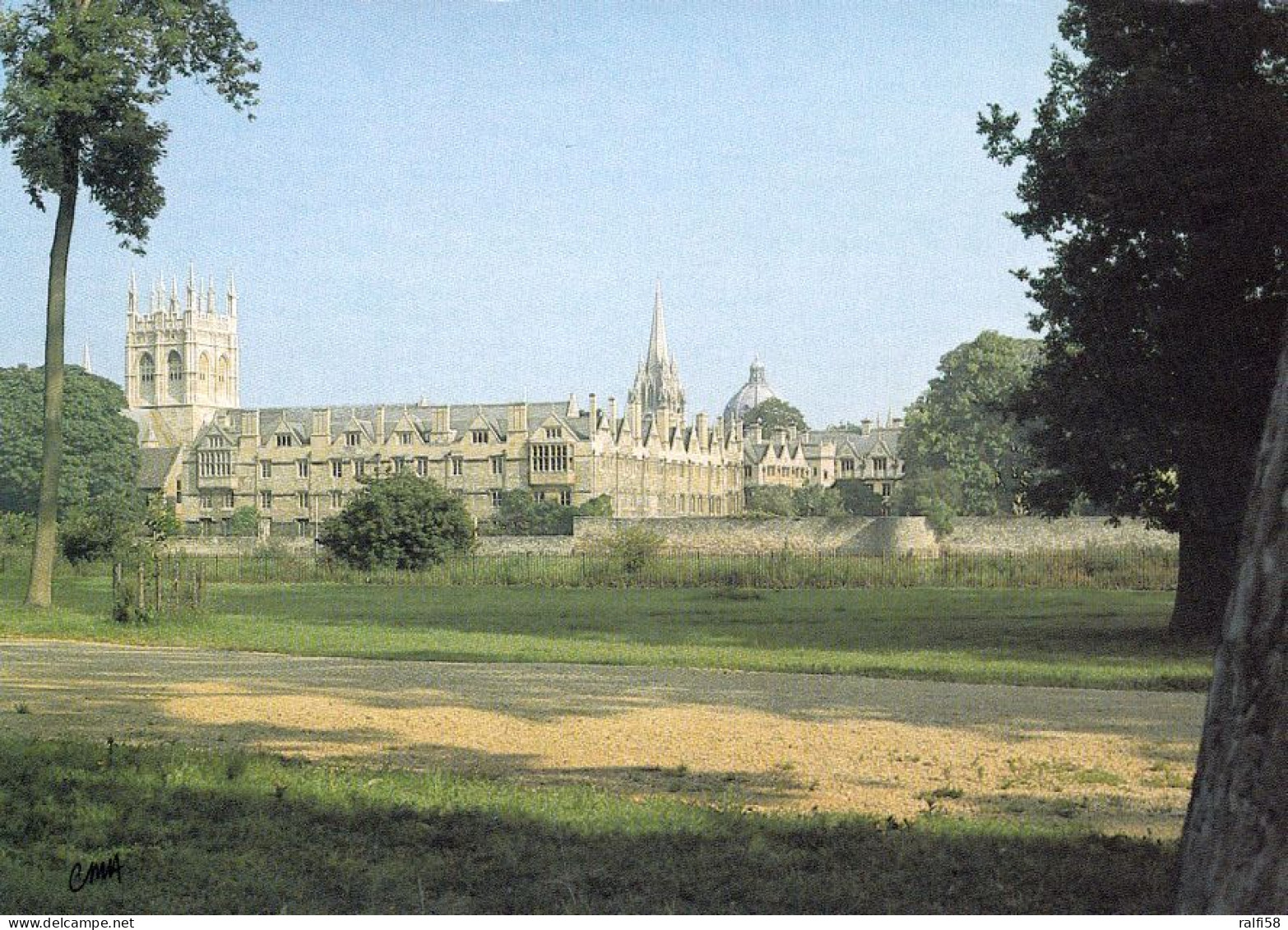 1 AK England * Oxford - Merton College From The Broad Walk, Showing The Old Oxford Town Wall * - Oxford