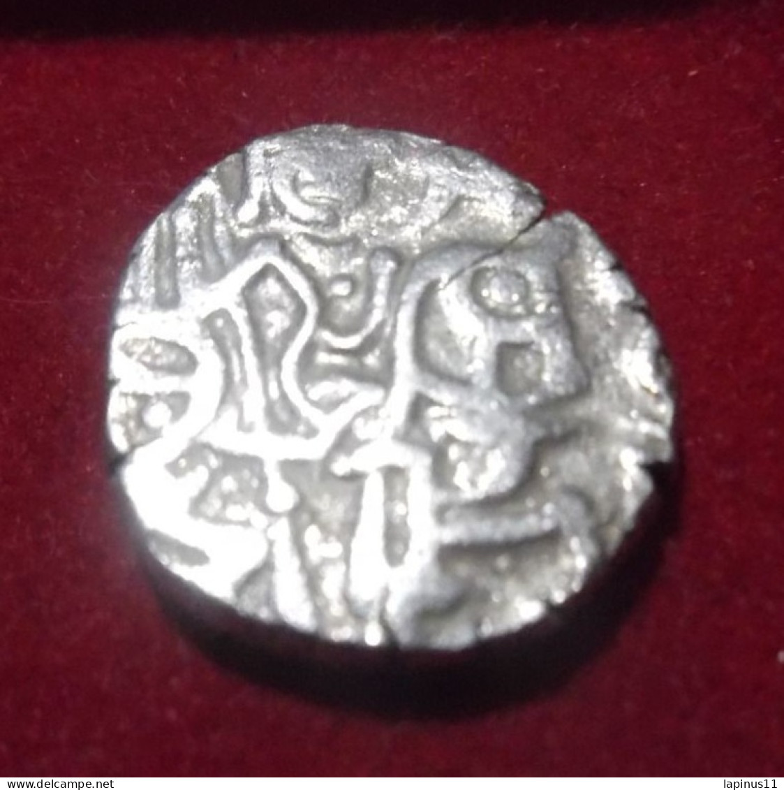 IRAN Silver Coins Persian SILVER JITAL SPALAPATI DEVA BETWEEN 750 - 900 AD KABUL SHAHI DYNASTY BULL & HORSEMAN 3,1 G - Iran