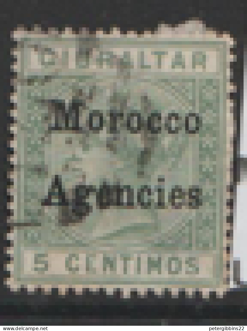 Morocco Agencies Gibraltar Issues  1899  SG 9  5c  Fine Used - Uffici In Marocco / Tangeri (…-1958)