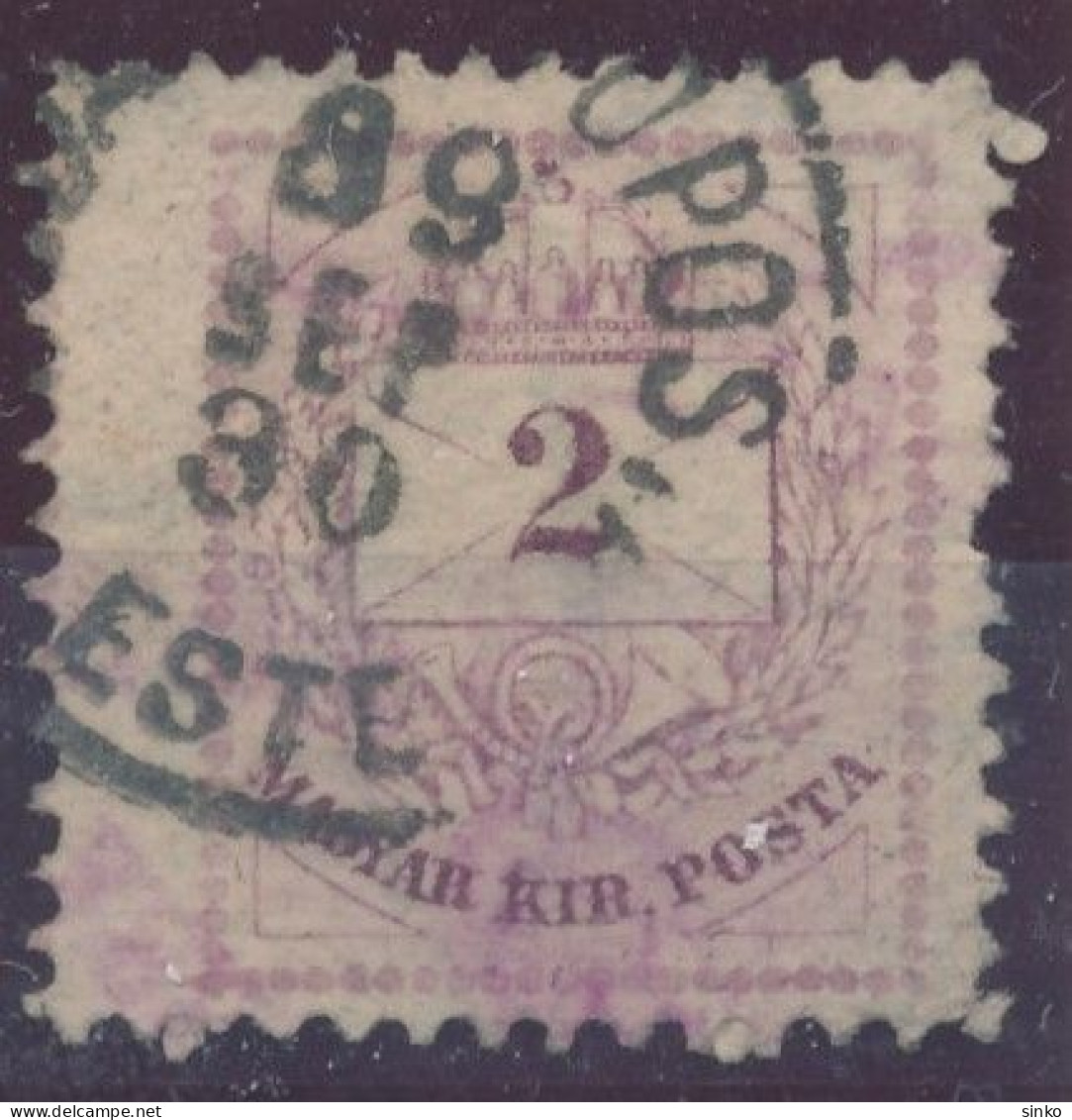 1881. Colour Number Krajcar 2kr Stamp - ...-1867 Préphilatélie