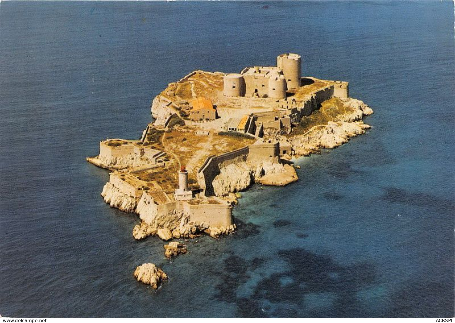 MARSEILLE Le Chateau D If Monument Historique Construit En 1524 Sur Ordre De Francois 1er 9(scan Recto-verso) MA1320 - Castello Di If, Isole ...