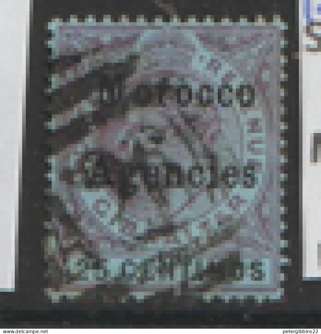 Morocco Agencies Gibraltar Issues  1899  SG 12  25c  Fine Used - Uffici In Marocco / Tangeri (…-1958)