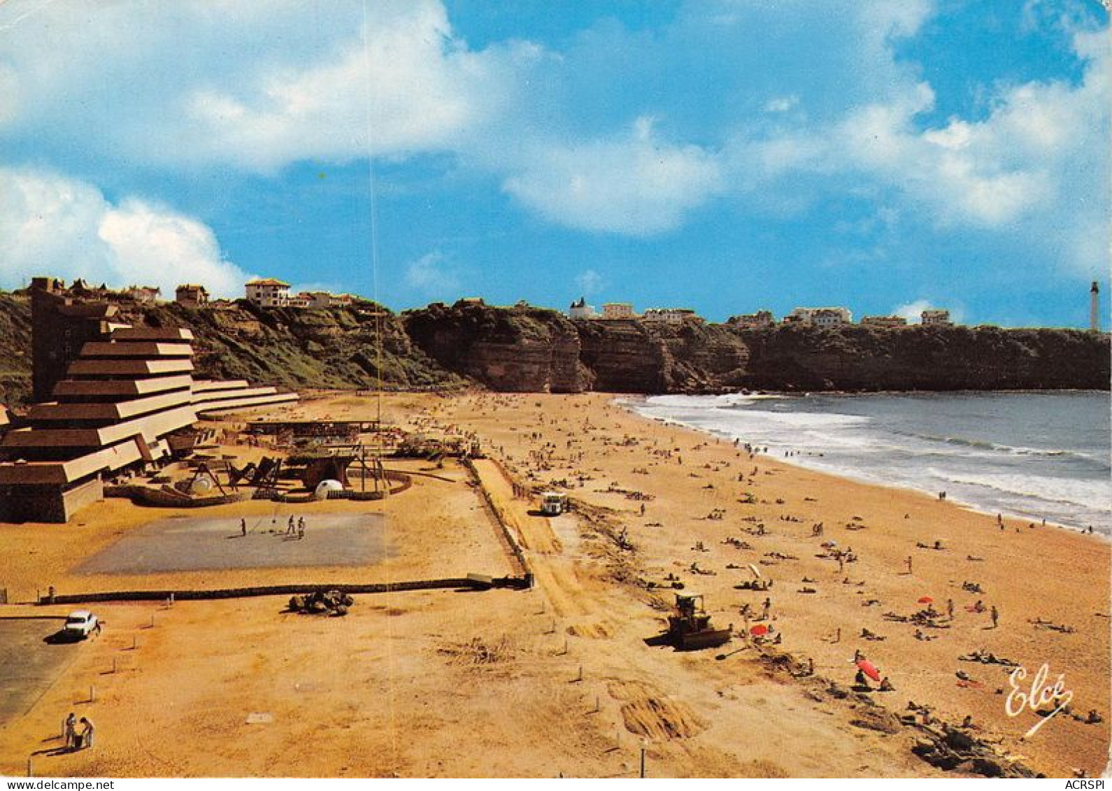 ANGLET Chambre D Amour Vue Generale Sur Le VVF La Grande Plage Et Le Phare De Biarritz 6(scan Recto-verso) MA1305 - Anglet