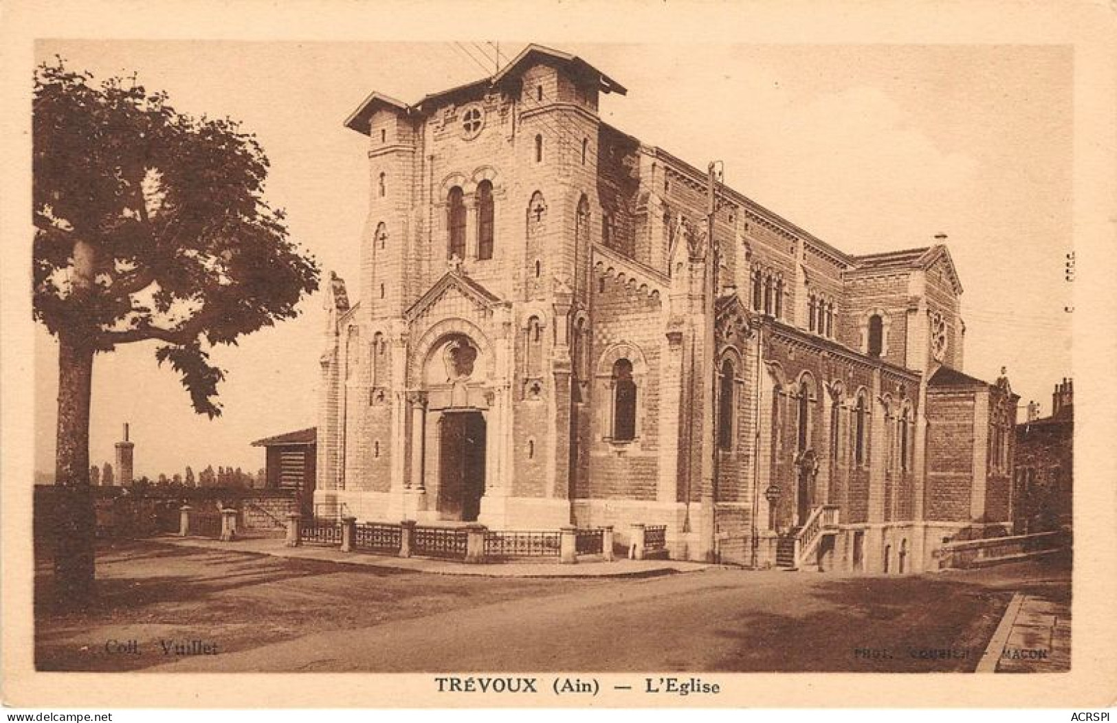 TREVOUX L Eglise 10(scan Recto-verso) MA1303 - Trévoux