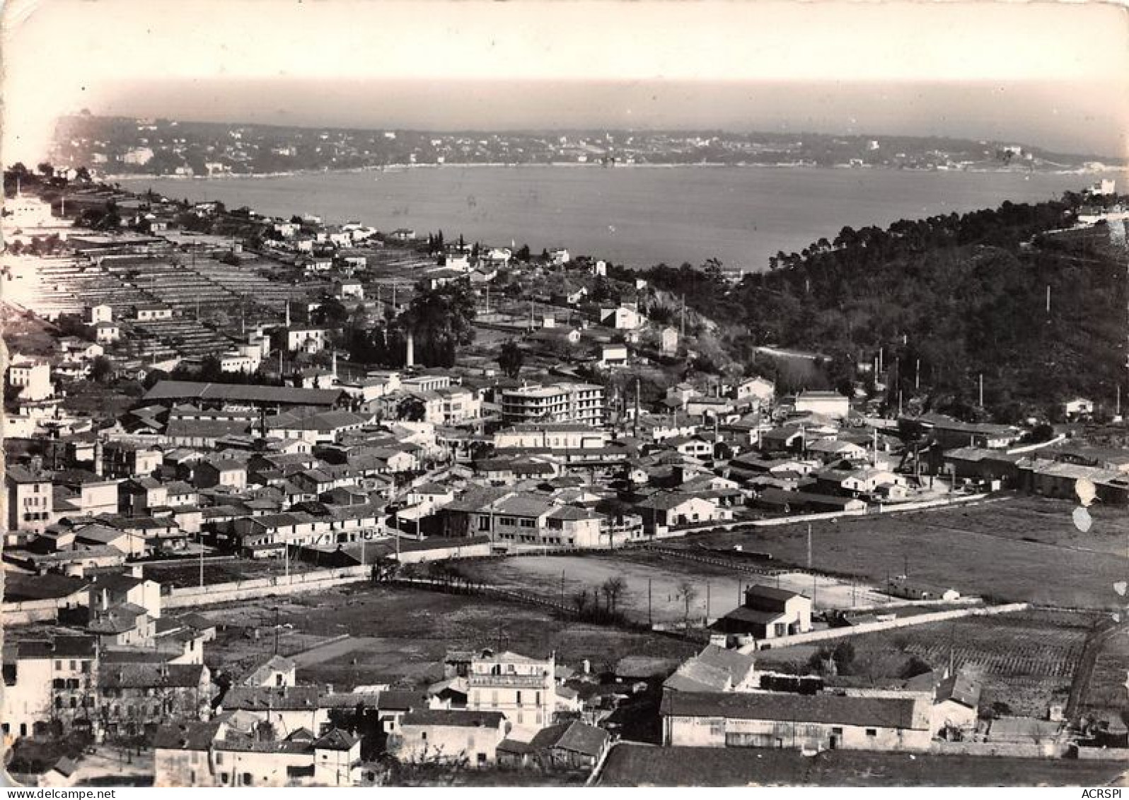 VALLAURIS Vue Generale Au Fond Le Cap D Antibes 20(scan Recto-verso) MA1301 - Vallauris