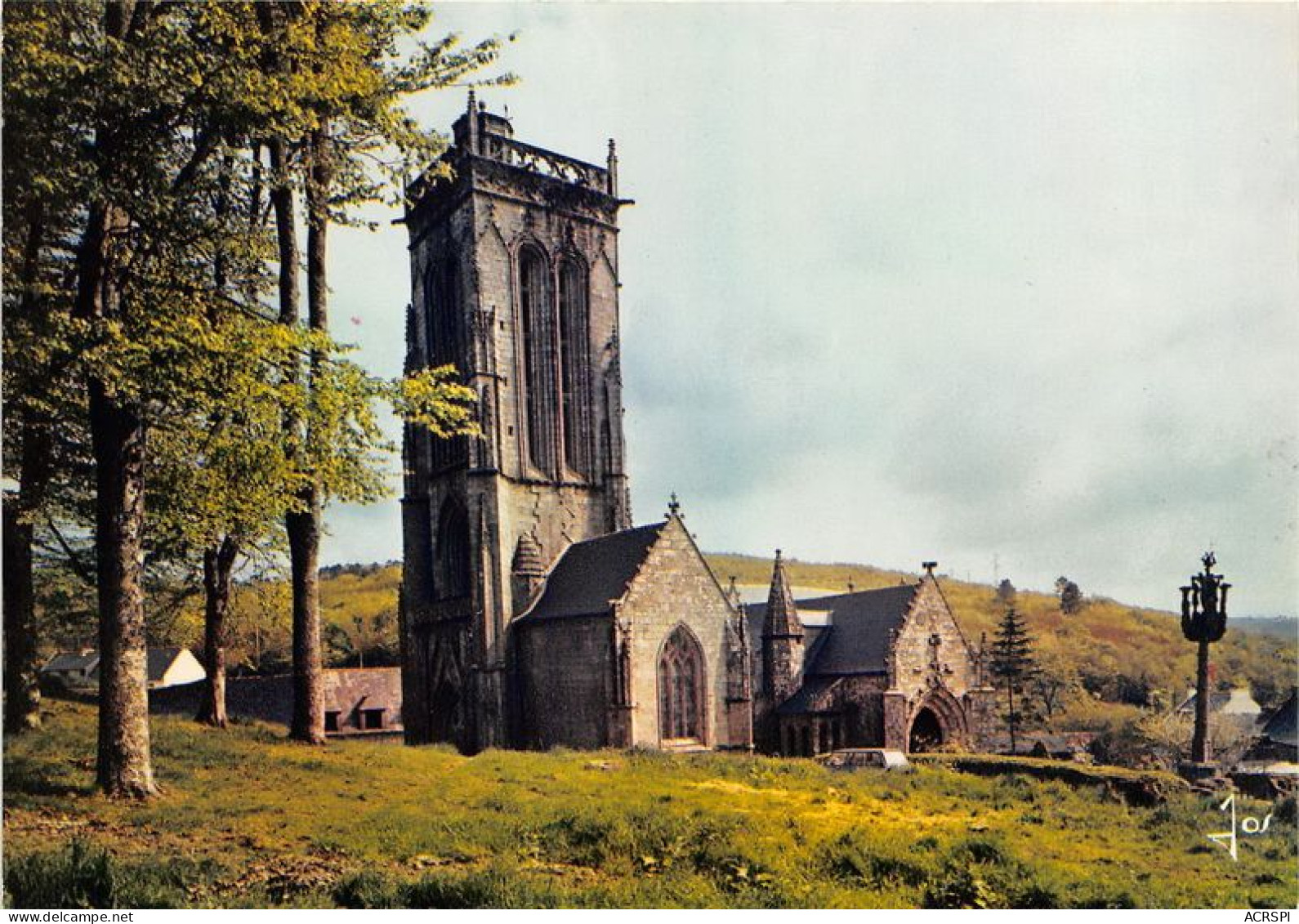 SAINT HERBOT L Eglise Et Le Placitre 14(scan Recto-verso) MA1338 - Saint-Herbot