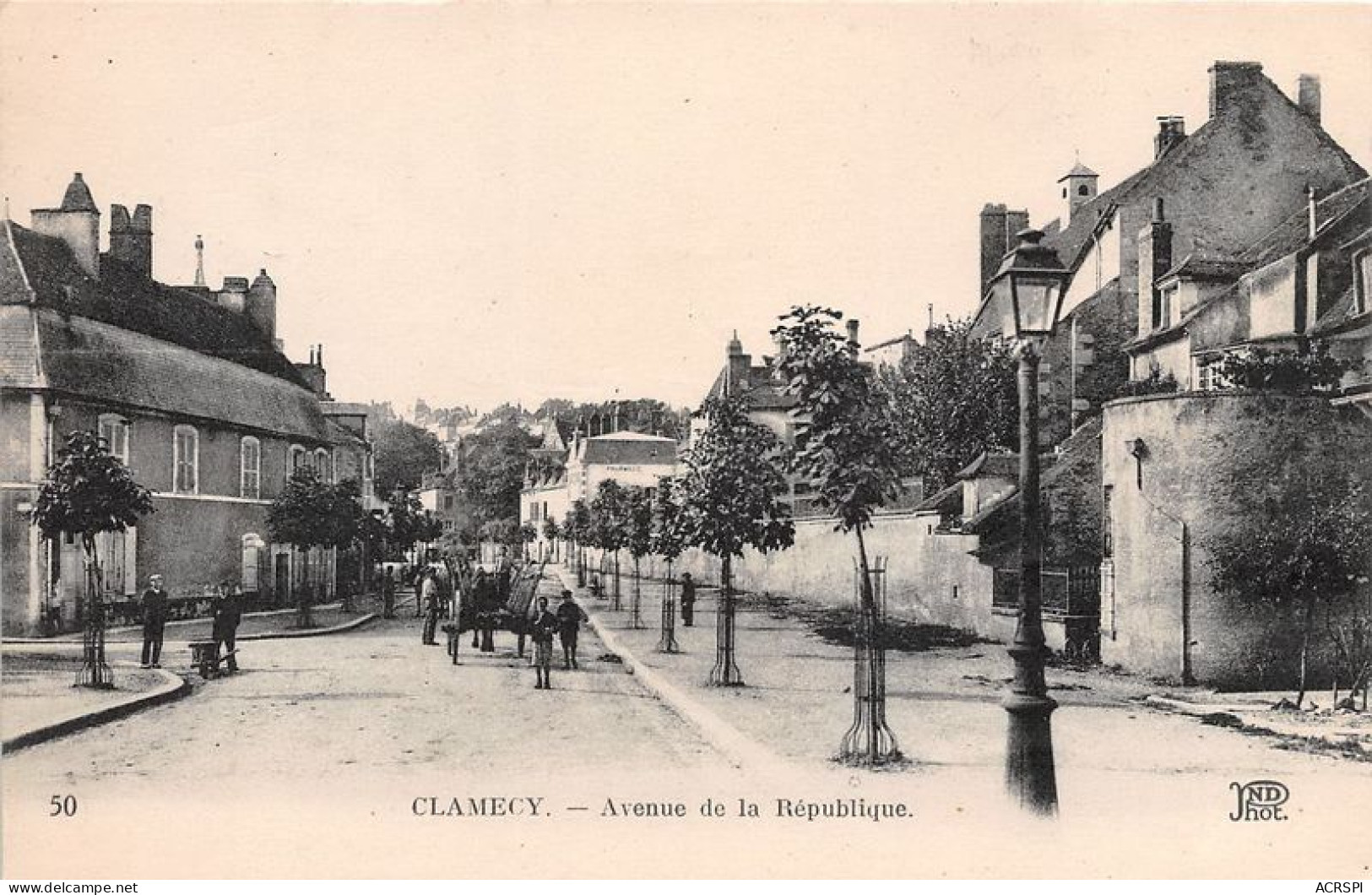 CLAMECY Avenue De La Republique 14(scan Recto-verso) MA1329 - Clamecy