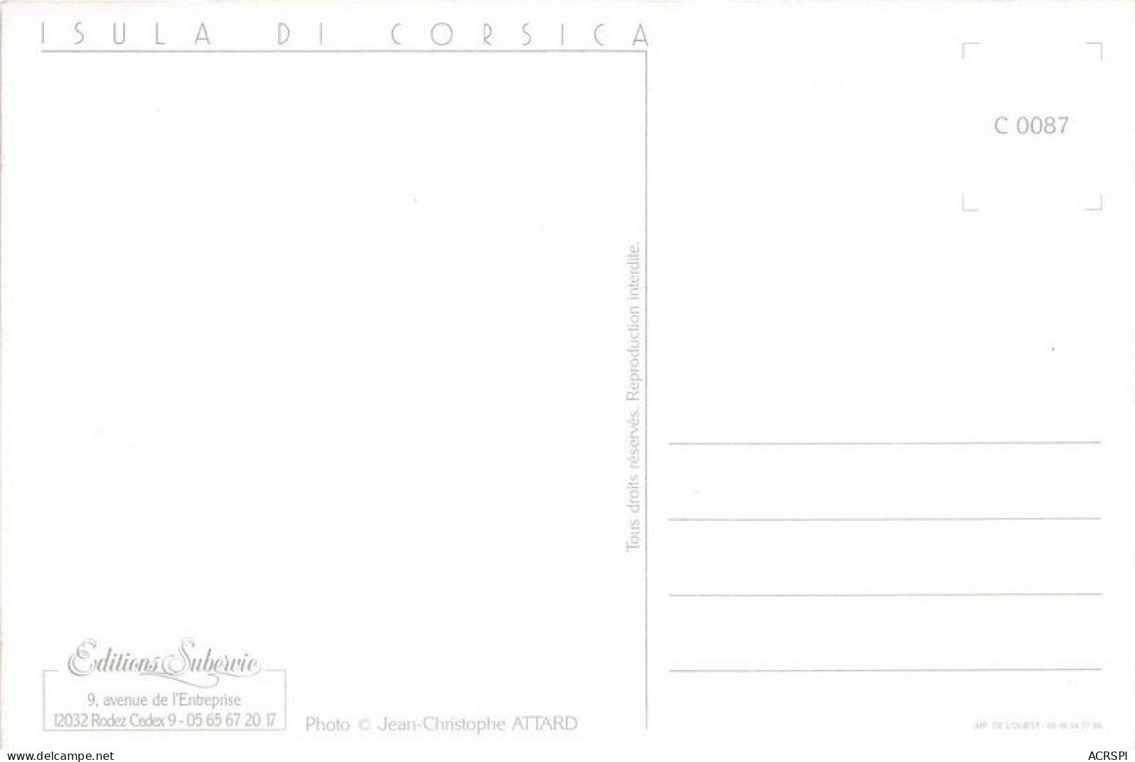 SARTENE 4(scan Recto-verso) MA1326 - Sartene