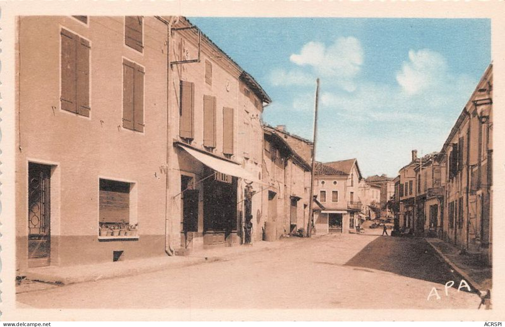 MONCLAR DE QUERCY Avenue De Montauban 10(scan Recto-verso) MA1325 - Montclar De Quercy