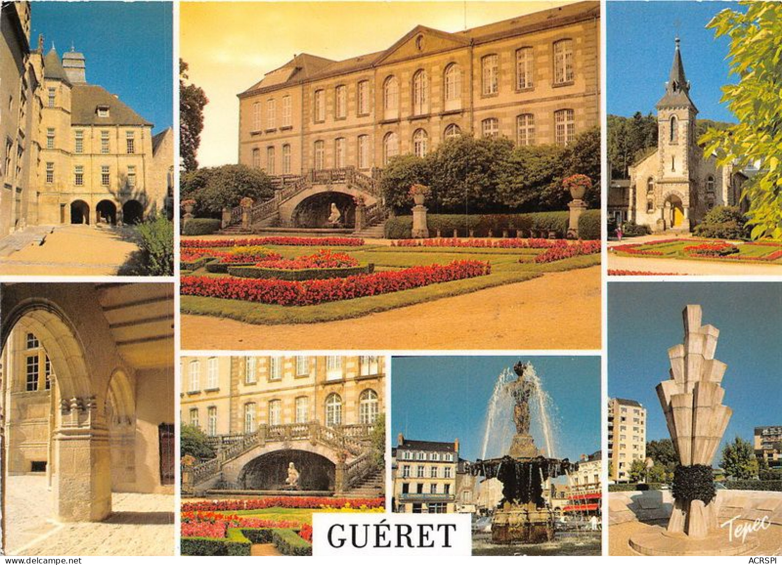 GUERET Hotel Des Moneyroux Musee Departemental 11(scan Recto-verso) MA1362 - Guéret