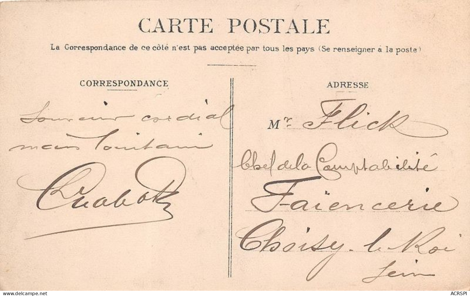 BAPAUME Ossuaire Des Soldats Tues Les 2 Et 3 Janvier 1871 11(scan Recto-verso) MA1356 - Bapaume