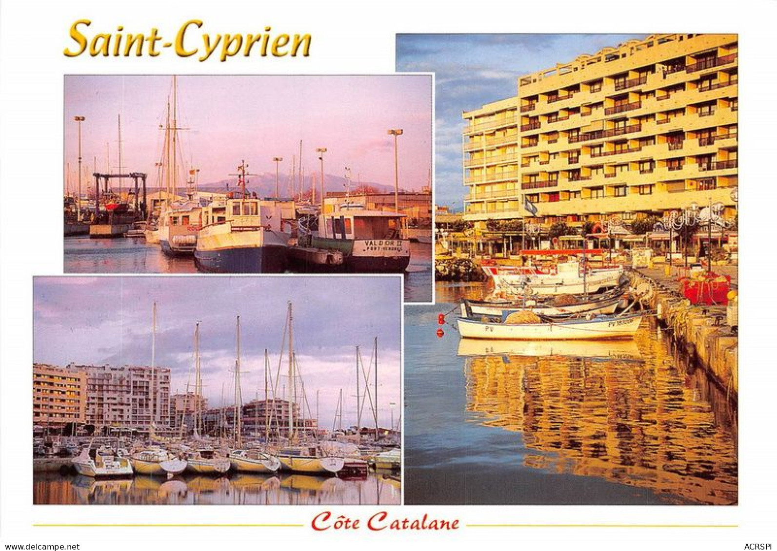 SAINT CYPRIEN Le Port Au Petit Matin 6(scan Recto-verso) MA1350 - Saint Cyprien