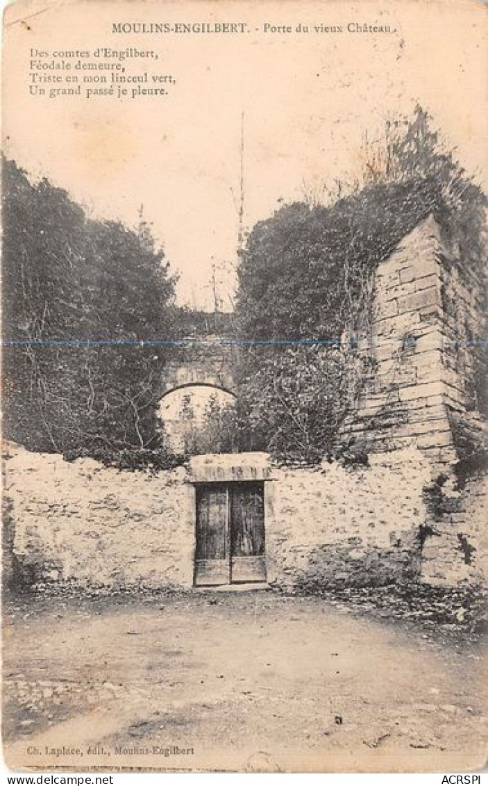 MOULIN ENGILBERT Porte Du Vieux Chateau 19(scan Recto-verso) MA1348 - Moulin Engilbert