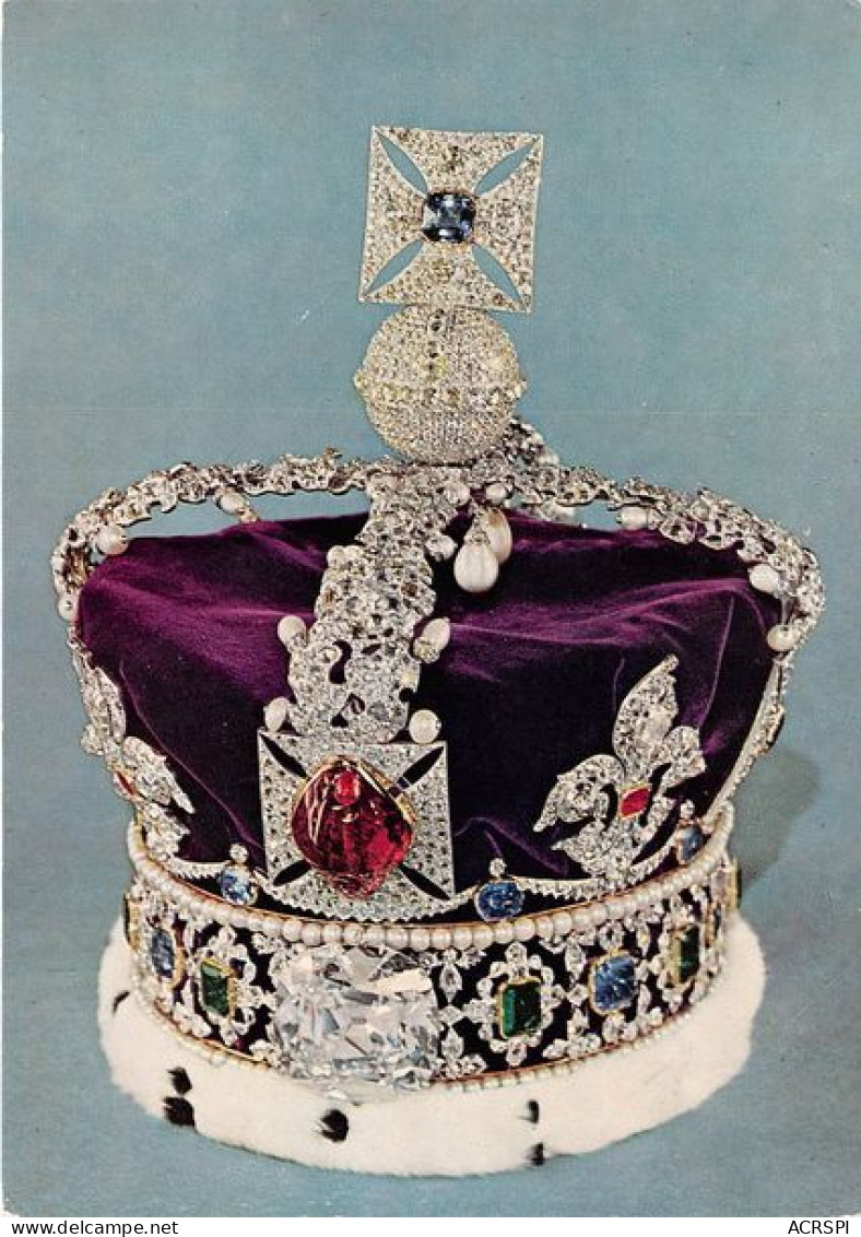 Imperial State Crown Designad Originally For Oucen Victoria 24(scan Recto-verso) MA1344 - Andere & Zonder Classificatie
