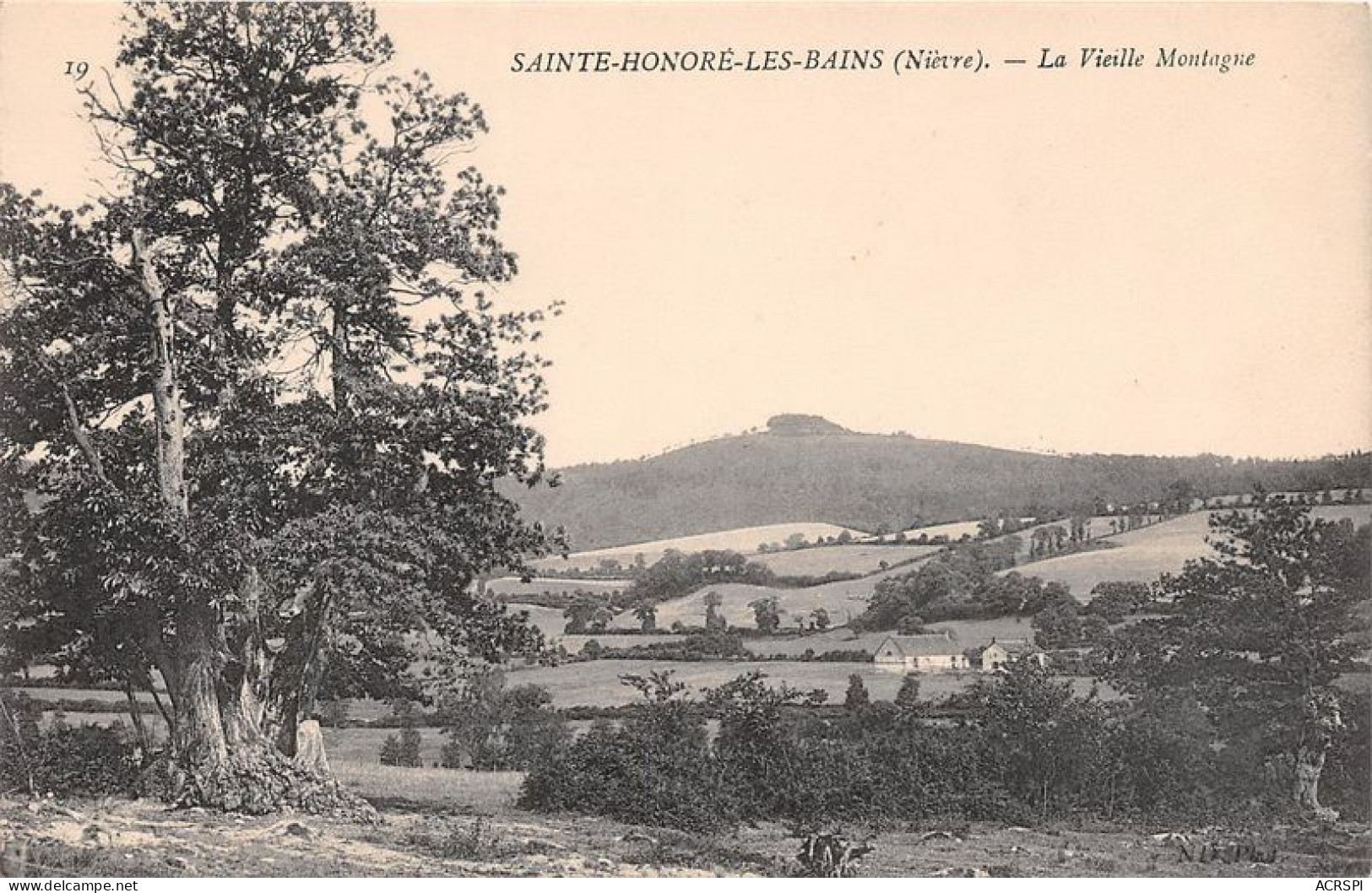 ST HONORE LES BAINS La Vieille Montagne 17(scan Recto-verso) MA1342 - Saint-Honoré-les-Bains