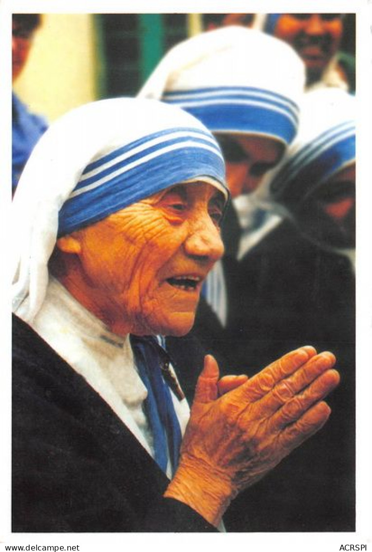 MOTHER TERESA 24(scan Recto-verso) MA1385 - Personaggi Storici