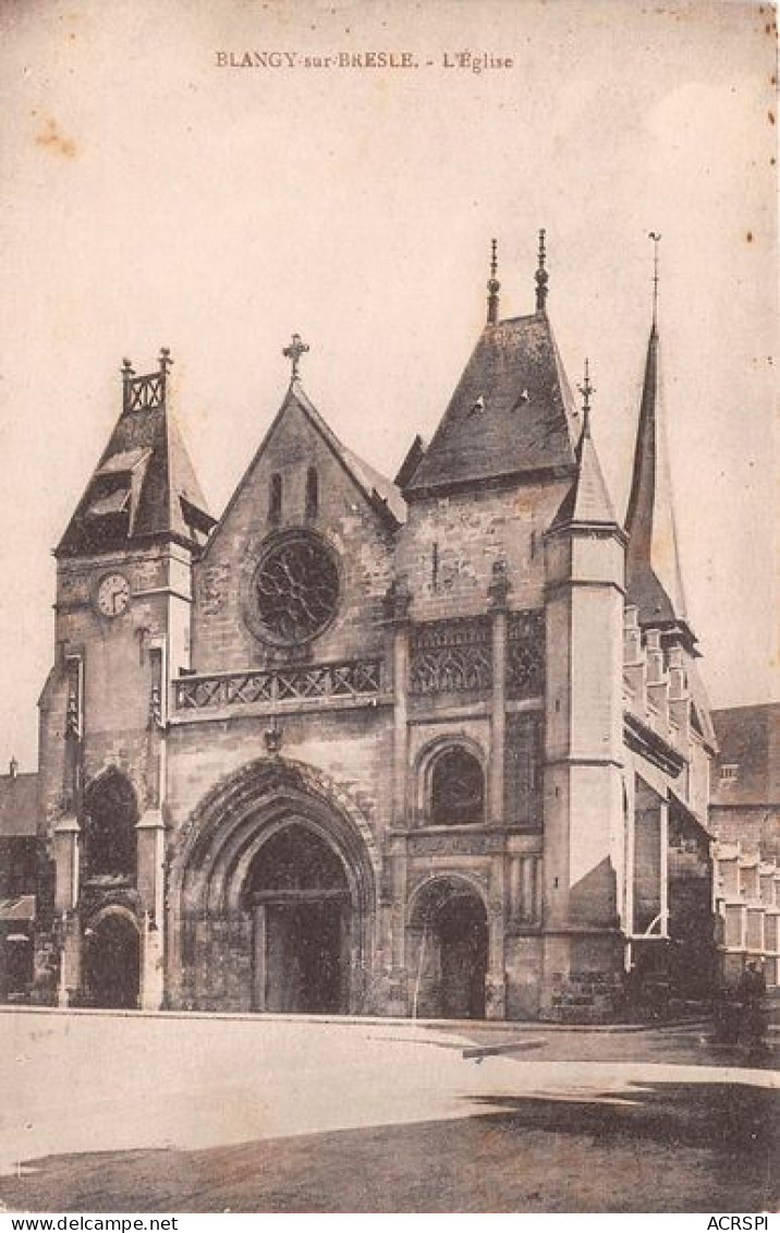 BLANGY SUR BRESLE L Eglise 8(scan Recto-verso) MA1383 - Blangy-sur-Bresle