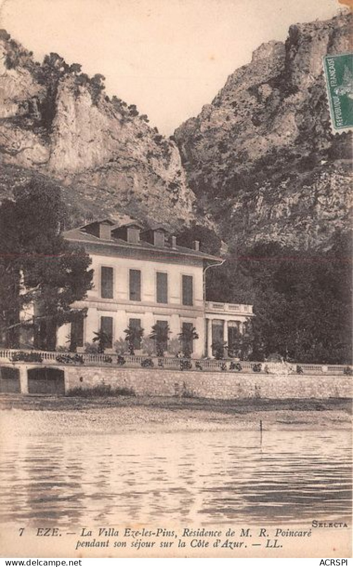 EZE La Villa Eze Les  Pins Residence De M R Poincare 28(scan Recto-verso) MA1377 - Eze