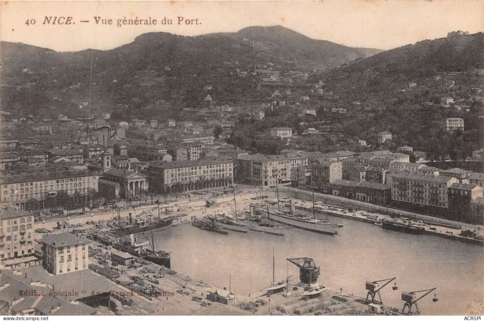 NICE Vue Generale Le Port 22(scan Recto-verso) MA1377 - Schiffahrt - Hafen