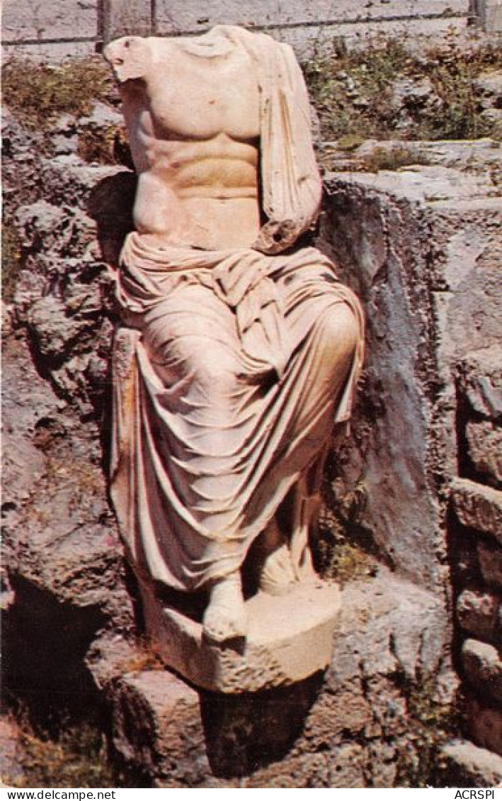 ISRAEL CAESAREA Roman Statue Of Light Coloured Marble 19(scan Recto-verso) MA1374 - Israel